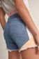 Push in Secret Glamour shorts with colour contrast effect - Salsa