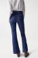 High rise Bootcut jeans with metallic buttons - Salsa
