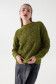 JACQUARD SWEATER WITH WOOL AND MOHAIR