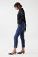 Wonder Push Up Cropped Slim Jeans with Applications - Salsa
