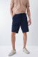 Regular fit shorts with microprint - Salsa