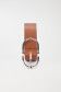 Leather Belt With Buckle With Stones - Salsa