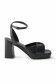 Black, high-heeled sandals - Salsa