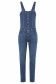 Push In Secret Glamour denim dungarees with clips - Salsa