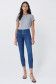 Push Up Mystery cropped jeans with details - Salsa
